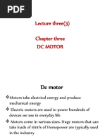 DC Motor Lecture 3