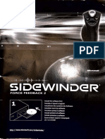 Manual Sidewinder Joystick
