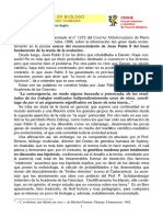 Carta de Un Bilogo A Un Amigo Turbado