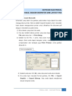 Mencetak Desain Skematik Dan PCB