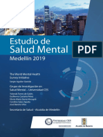 Salud Mental Medellin 2019 - CES