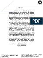 Cambio apoderado Software AG Chile