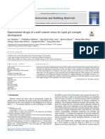 (2018) Experimental Design of A Well Cement Slurry For Rapid Gel Strength Development