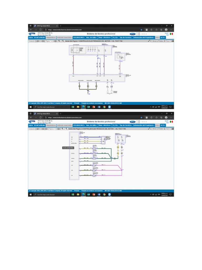 Figo 2018 Wiring Diagrams Ecm | PDF
