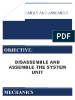 Activity On PC Disassembly and Assembly