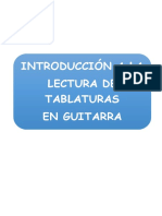 Introducción A La Lectura de Tablatura