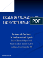 Escalas Trauma