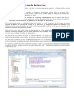 Modo Programático y Modo Declarativo