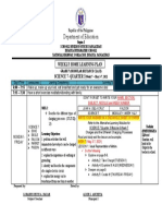 Department of Education: Weekly Home Learning Plan