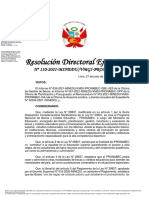 RDE N.° 110-2021-MINEDU-VMGI-PRONABEC PDF