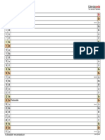 Calendario Mayo 2021 Espana Horizontal Formato de Lista