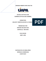 Tarea 3 y 4 de Analisis y Modificacion de La Conducta