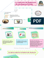 Reglamento Interno de Una Empresa Privada