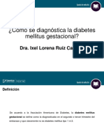 ¿Cómo Se Diagnóstica La Diabetes Mellitus Gestacional?: Dra. Ixel Lorena Ruíz Cabrera