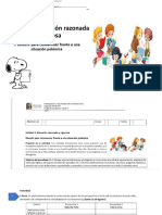 16 y 23 de Agosto .Unidad 3 Discusión Razonada y Rigurosa