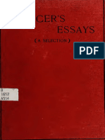 Spencer, Herbert - Seven Essays (A Selected)