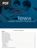 Iowa's Core Social Studies Standards