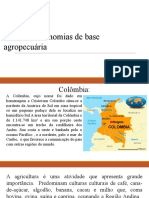 América: Economias de Base Agropecuária