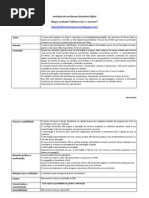 Avaliação de um recurso Educativo Digital