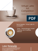 Rancangan Acara Virtual Latte Art Competition