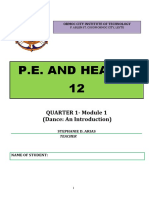 P.E and Health WEEK 1 Quarter 1 Module 1