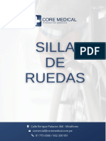 Silla de Ruedas - Especificaciones Técnicas