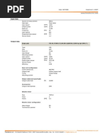 Input Data: ITB 44 3 F300 S 72.94 D60 132B5 M1 5.5kW 4p 3ph 50Hz T1