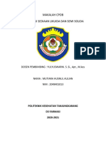 Makalah Cpob Teknologi Sediaan Likuida Dan Semi Solida: Dosen Pembimbing: Yulyuswarni. S. Si., Apt., M.Kes