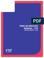 Manual TemaRedacao FTD EM 2020 FTDEduc
