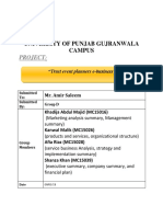 Trust Event Planning Business Plan EdiT PDF