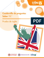 Cuadernillo de Preguntas Ingles Saber 11 2019