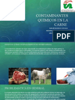 Contaminantes Quimicos en La Carne