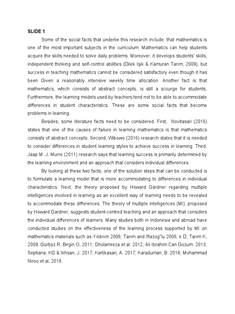 Bahan Presentasi | PDF | Learning | Psychology