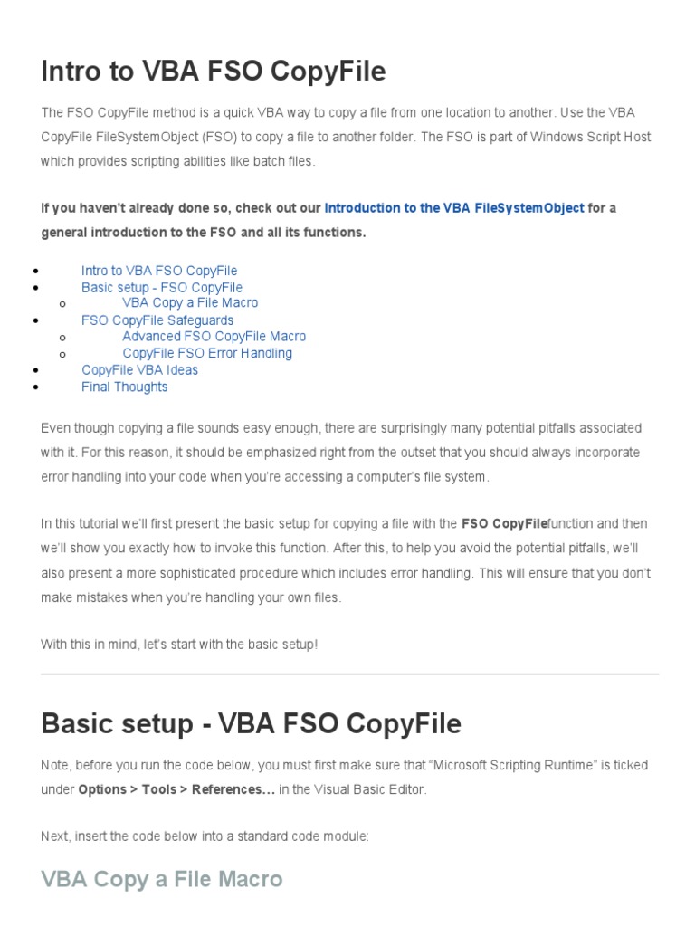 Vba Fso Copyfile | Vba Copyfile パス指定 – ANJKW