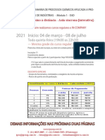 Folder para o Site EAD Módulo I 2021