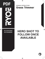 Ryobi RLT254CDSO User Manual