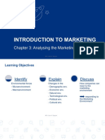 Introduction To Marketing: Chapter 3: Analysing The Marketing Environment