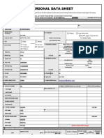 Personal Data Sheet: Quezon Elsie