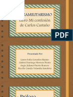PARAMILITARISMO - Libro Mi Confesión de Carlos Castaño