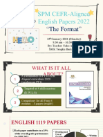 SMKTB SPM CEFR-Aligned English Papers 2022 Overview