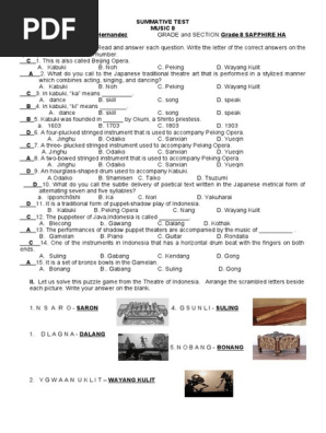 SUMMATIVE-TEST-MUSIC-and-Arts-4th-Quarter