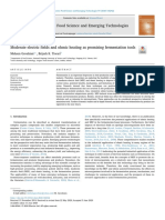 Moderate Electric Fields and Ohmic Heating As Promising Fermentation Tools