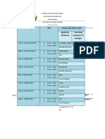 Jadwal Ujian Sekolah