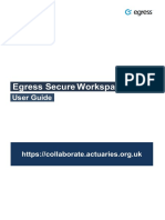 Egress Secure Workspace - IFoA Full User Guide