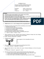 SOAL PAS IPA KLS 9 K13 - Websiteedukasi.com