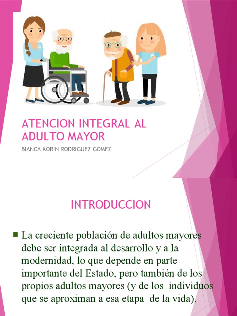 Atención Integral al Adulto Mayor | PDF | Vejez | Adultos