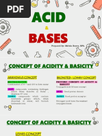 Bases: Prepared By: Melvin Reyes, RPH