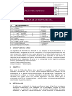 Silabo Matematica Basica Ing Civil