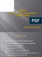 RCIU: diagnóstico y manejo del retraso del crecimiento intrauterino