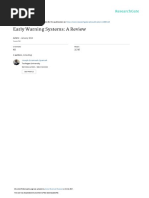 Early Warning Systems a Review